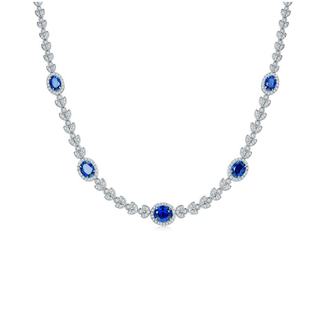 QUEEN SAPPHIRE NECKLACE