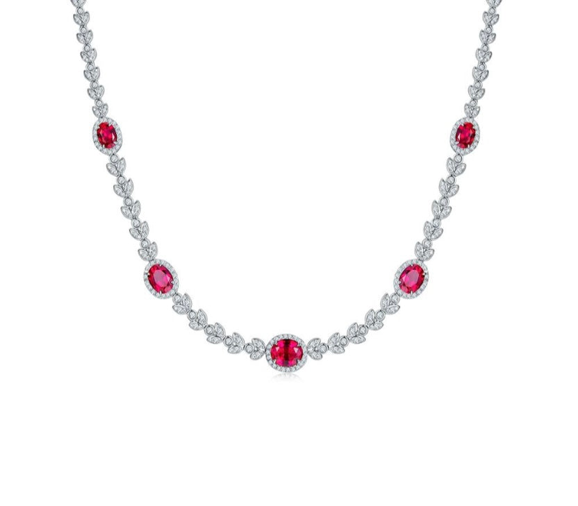 QUEEN RUBY NECKLACE
